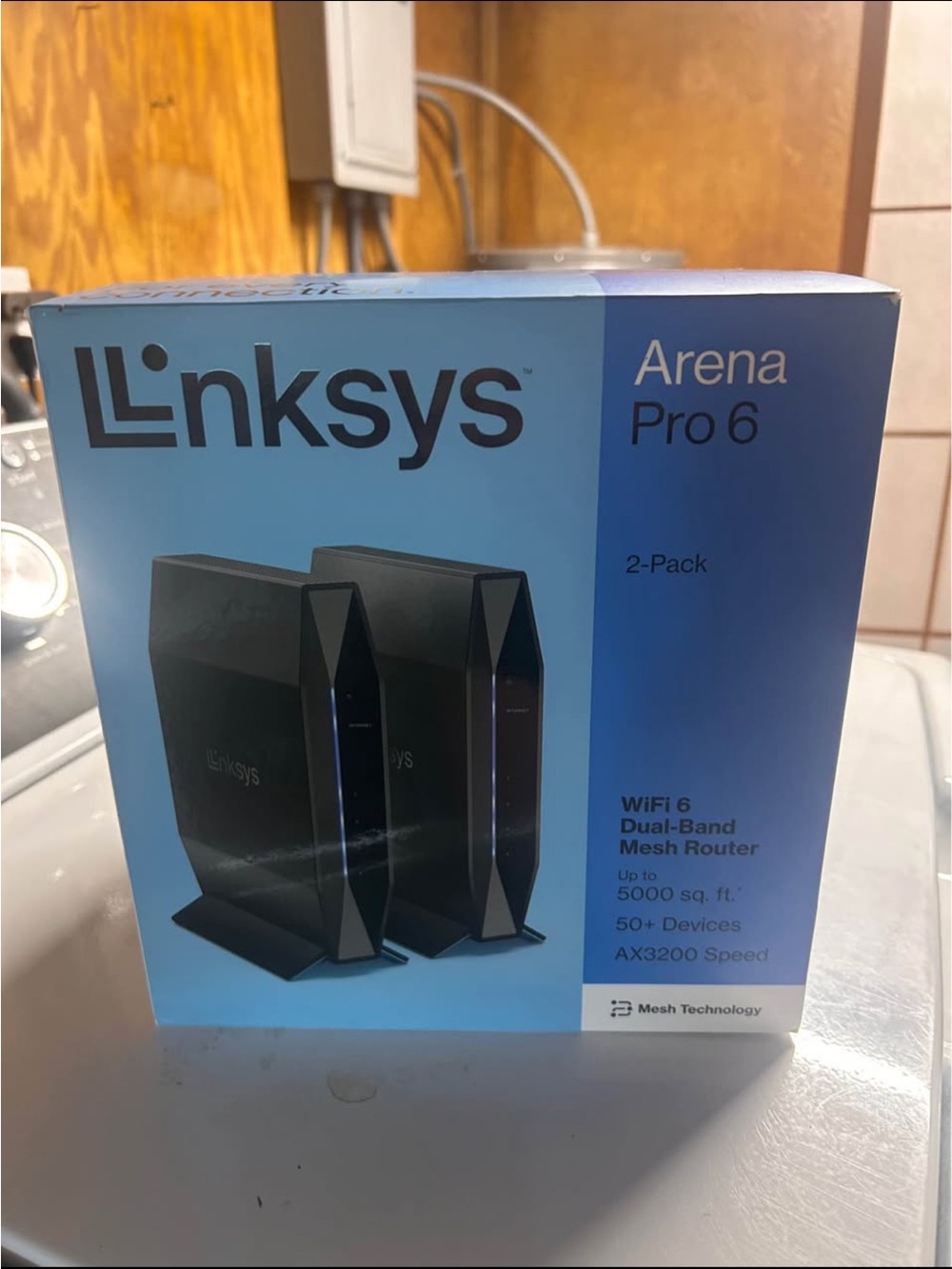 Linksys Arena Pro 6 Dual-Band Mesh Router - Black